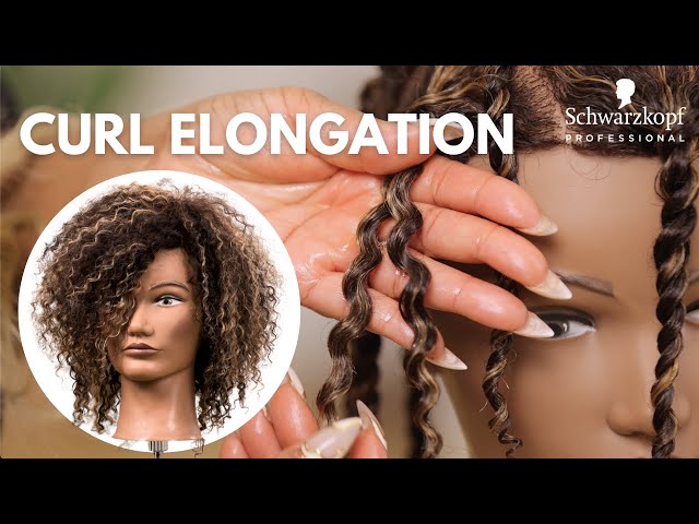 How to Elongate and Stretch Defined Curls