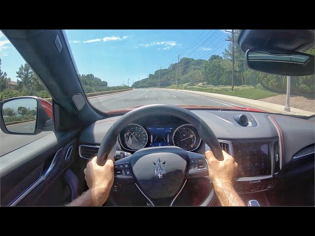 2020 Maserati Levante Trofeo POV Test Drive (3D Audio)(ASMR)