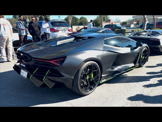 Exotic Cars & Coffee In Gilroy!