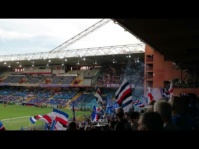 Sampdoria-Bari 2024/2025 - Tifo Barese