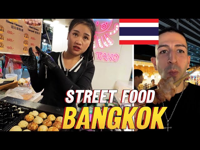 INSANE Street Food at BANGKOK Night Market (THAI food)