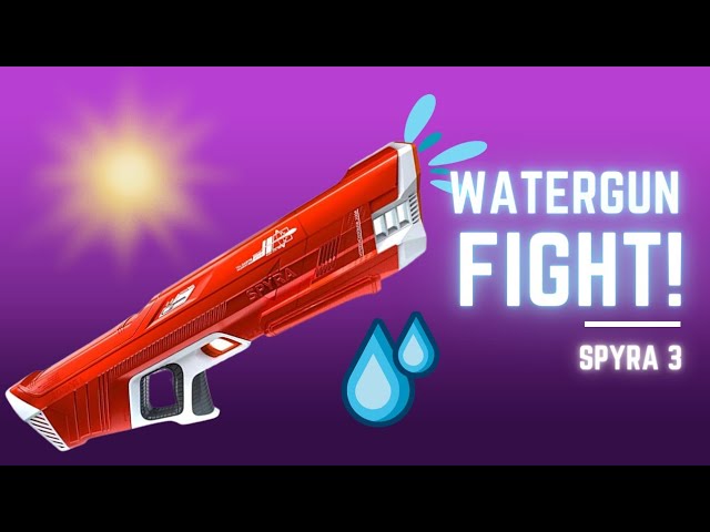 Ultimate Squirt Gun!  Spyra Three