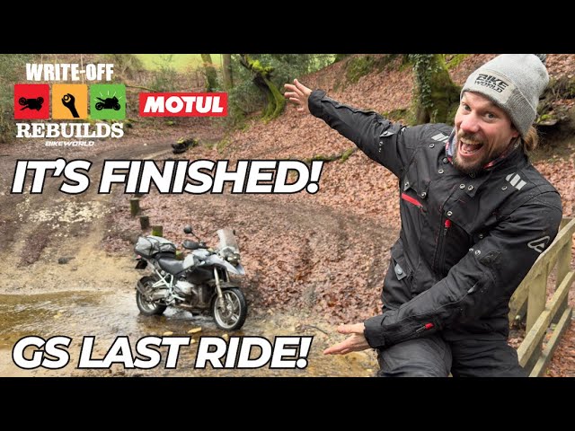 LAST RIDE ON THE REBUILT BMW 1200 GS, WILL IT MAKE IT THIS TIME?