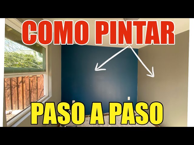 Como Pintar Un Cuarto de Dos Colores Para Que Se Mire Moderno Paso a Paso