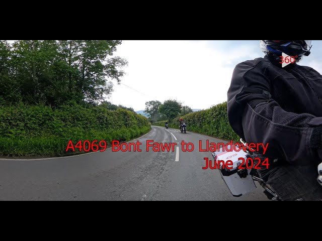 A4069 Bont Fawr to Llandovery 360