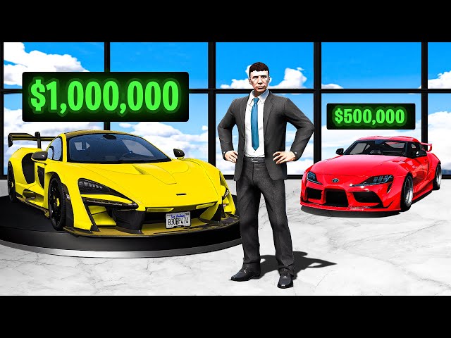 Selling Stolen Cars at Dealership in GTA 5