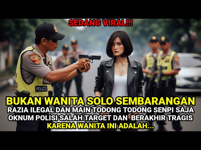 LAGI VIRAL!!! OKNUM POLISI INI TIDAK TAHU, KALAU WANITA YANG DIHADAPINYA ADALAH SEORANG....