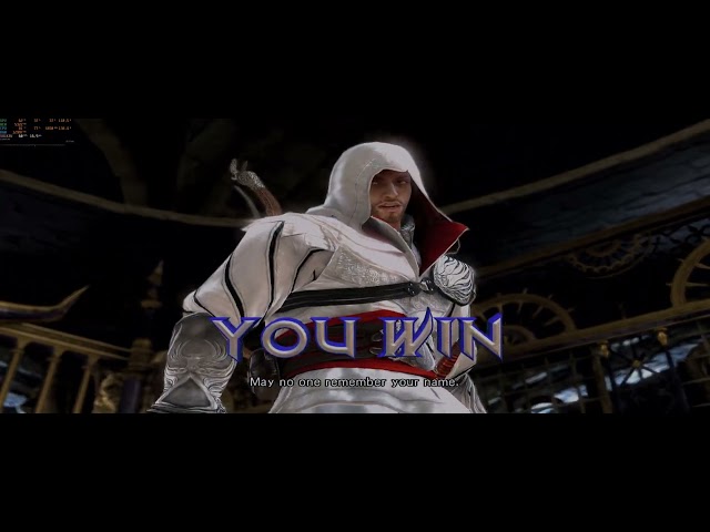 Soul Calibur V [2024 09 03] Arcade Ezio (Nvidia RTX HDR PC Gameplay, 3840x1600 Resolution)