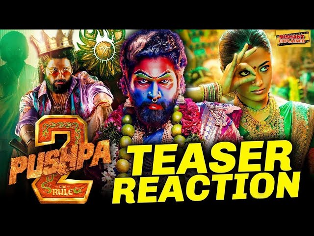 PUSHPA | 2 the rule | TEASER DETAILS Analysis 🔍🔎