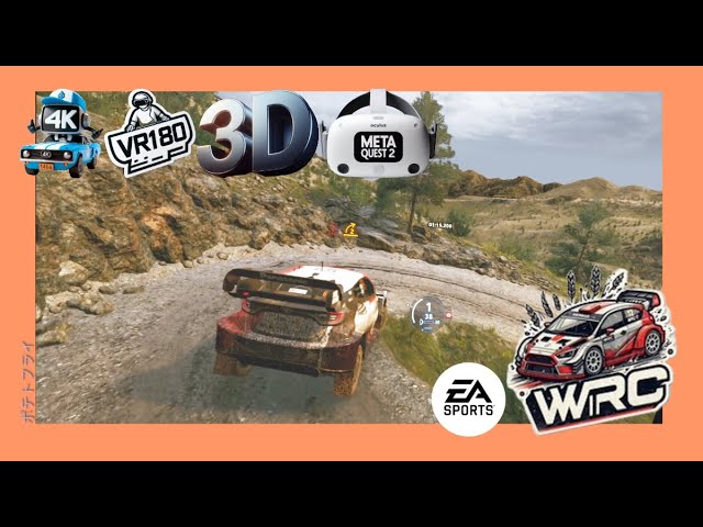 [EA Sports WRC][3D VR180 Video][第71話]シーズン5 モーメント Eko Acropolis Rally Greece