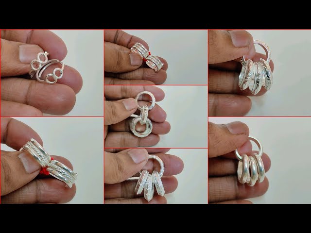 silver toe ring designs with price/pure Silver Toe Ring Designs with Price 2022