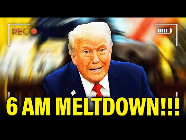 Trump has 6 AM MELTDOWN as IT ALL UNRAVELS