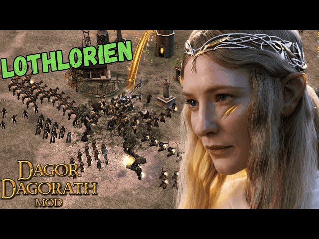 Galadriel With The ONE RING! | BFME2 Dagor Dagorath