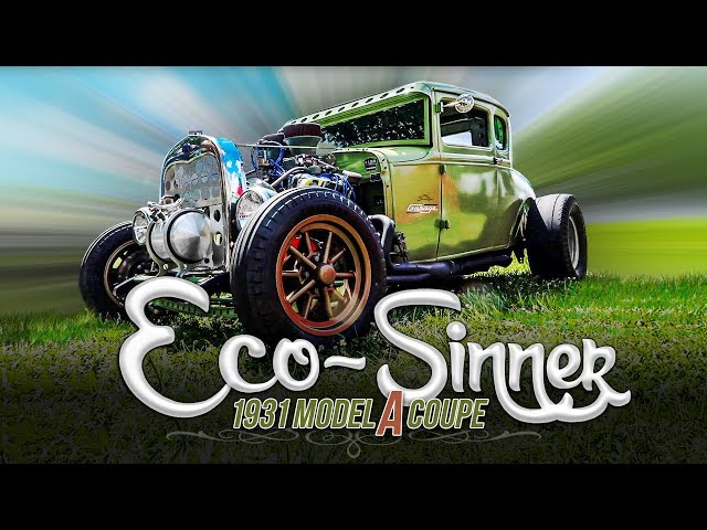 Eco-Sinner 1931 Ford Model A Coupe - Hot Rod Reunion