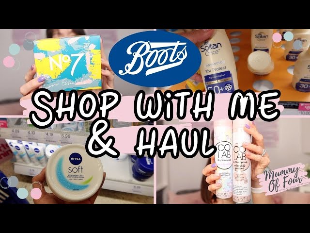 Boots Come Shop With Me & Haul Toiletries Restock, Sunscreen, Make Up, Father's Day Gifts