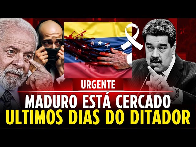 🚨URGENTE! MADURO ESTÁ CERCADO, É O FIM DO DITADOR