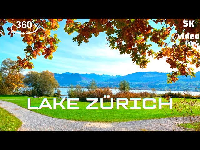 LAKE ZÜRICH, SWITZERLAND 360°/VR video ASMR