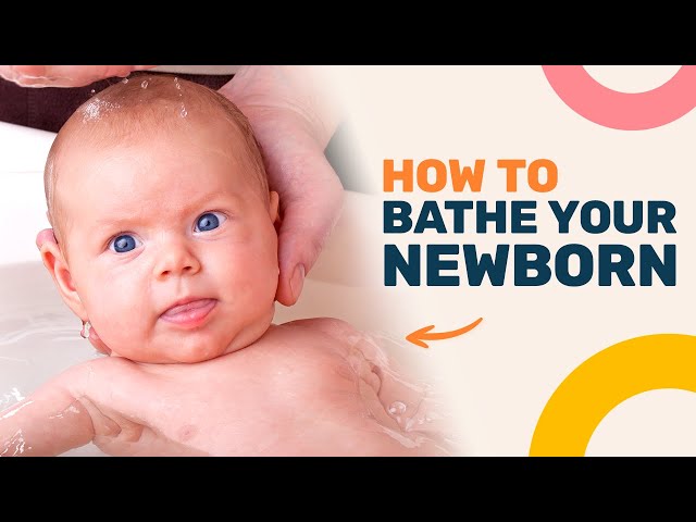 Complete Guide to Bathing a Newborn Baby (Step-By-Step)