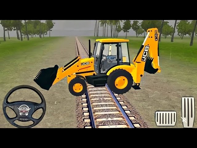 HEAVY EURO TRUCK JCB 3DX BACKHOE LOADER AND TRACTOR DRIVING LIVE STREAM