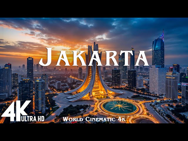 JAKARTA 4K ULTRA HD [60FPS] • A Breathtaking 4K Journey Through Time with Epic Cinematic Music