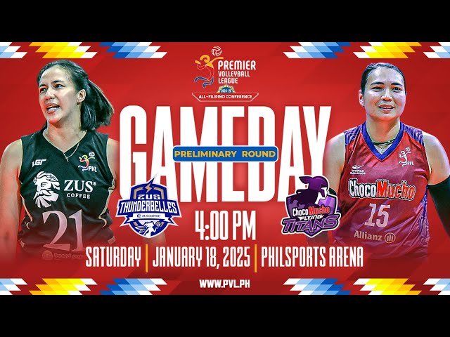 ZUS COFFEE vs. CHOCO MUCHO - Full Match | Preliminaries | 2024-25 PVL All-Filipino Conference