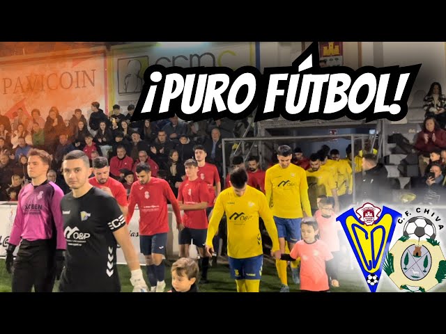 ¡DERBI DESCOMUNAL!😍⚔️ | CD Cheste 3-1 CF Chiva (J13 Segunda FFCV)