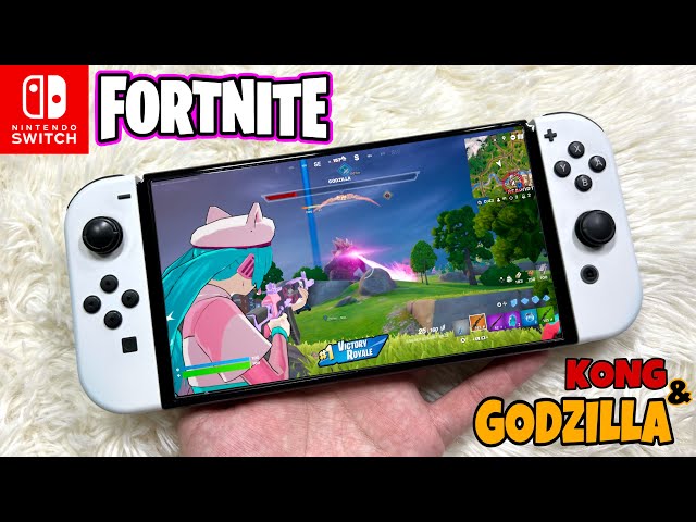 Fortnite GODZILLA EVENT on Nintendo Switch OLED EP255