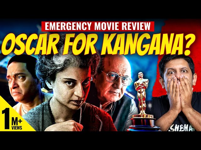 EMERGENCY MOVIE REVIEW - Kangana Delivers Oscar Level Performance Or Another Dud? | Akash Banerjee