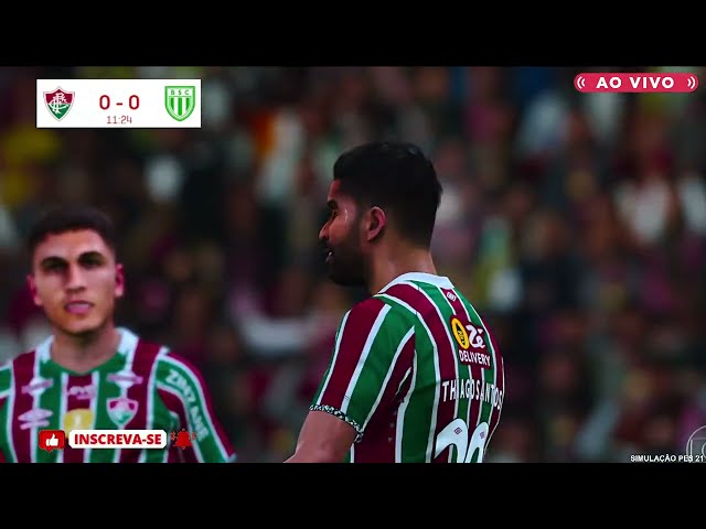 FLUMINENSE X BOAVISTA AO VIVO COM IMAGENS | CARIOCA 2025 JOGO HOJE | PES21