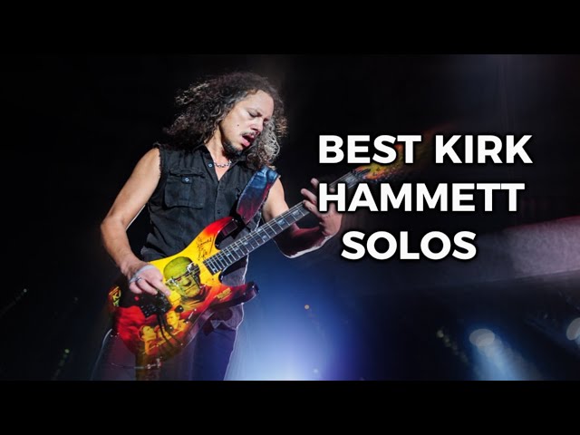 TOP 5 KIRK HAMMETT/METALLICA SOLOS #metallica #kirkhammett