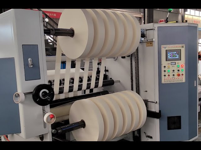 papers slitting and rewinding machine