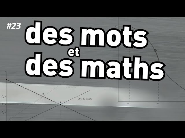 #23 La mathématisation de la pensée économique (de la courbe de Cournot au graphique de Marshall)