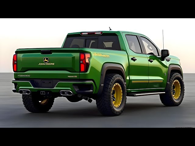 Finally! John Deere Enters the Pickup Truck Market (2025 Model