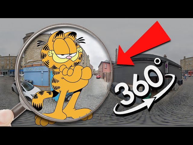 Find  Garfield  | Garfield - The Garfield Movie !! | Finding Challenge 360º VR Video - TDC Tan