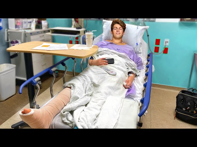 I Broke My Leg... (not a prank)