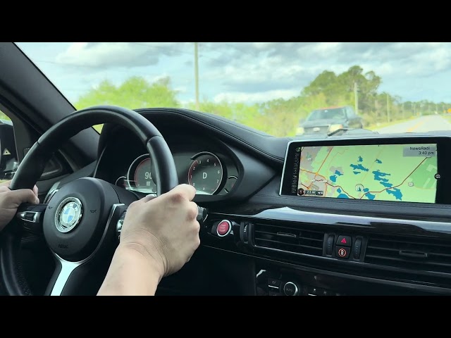 Space Gray 2016 BMW X6 35i Driving 1 02222025