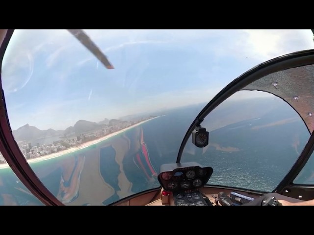 Lili, Stéph et Juan - Helicopter Tour - Rio de Janeiro - Jan 7th 2019.