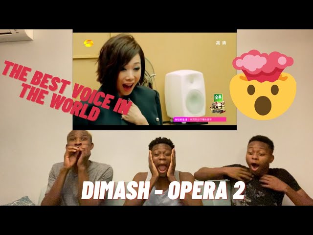 BEST VOICE IN THE WORLD! | NIGERIANS REACTING TO DIMASH KUDAIBERGEN | "OPERA 2"  | (Türkçe altyazı)