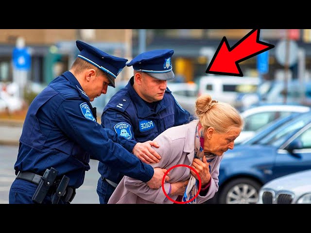 The officers mocked the elderly woman. But then they saw THIS!