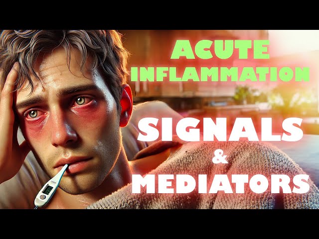 🔥 Acute Inflammation: What Are the Warning Signs? 🚨🤒 (Must-Know Symptoms & Causes!) Pathology USMLE