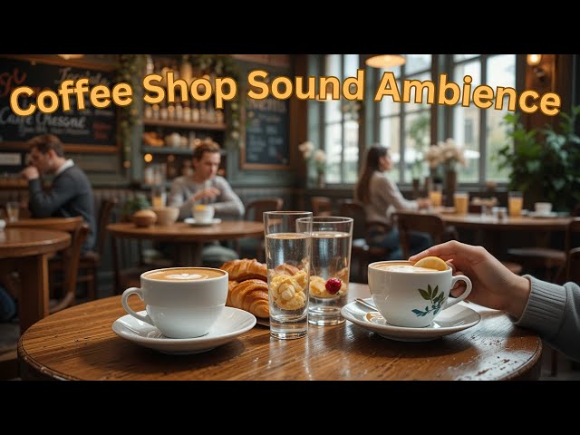 Café Ambience no Music, Enjoy The Ambient Background Sound For Busy café White Noise YouTube