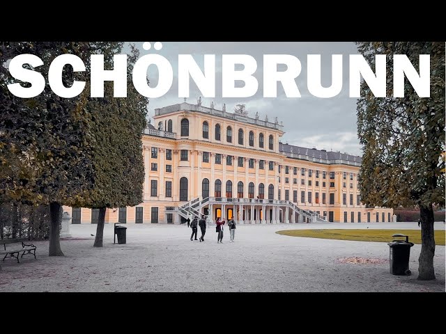 Vienna Walk, Schönbrunn Park, October 2023 | 4K HDR