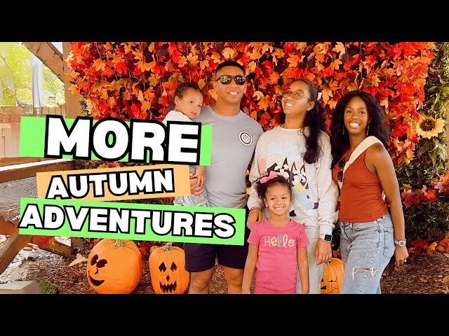 Family Day on Base & Surprise Trip to Stone Mountain's Pumpkin Festival!