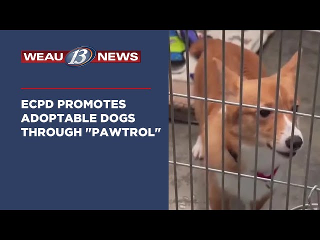 ECPD Promotes Adoptable Dogs Through "Pawtrol"