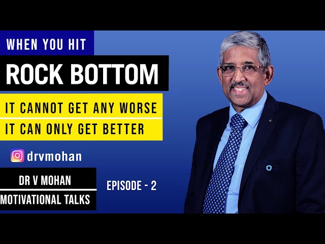 HITTING ROCK BOTTOM - DR REMA MOHAN'S BATTLE WITH CANCER | BEST MOTIVATIONAL VIDEO 2020 | DR V MOHAN