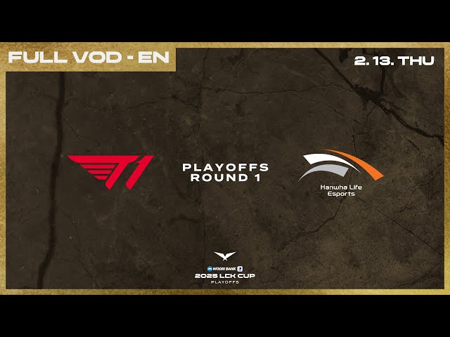 T1 vs HLE | 2025 LCK CUP Playoffs Round 1