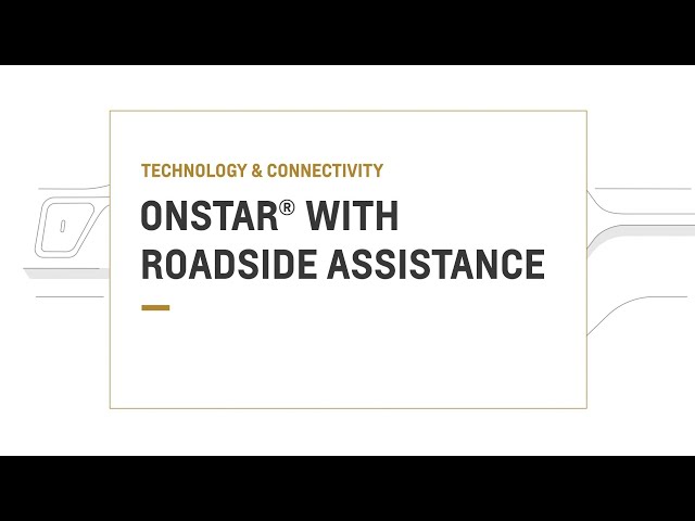 OnStar with Roadside Assistance | Chevrolet Canada