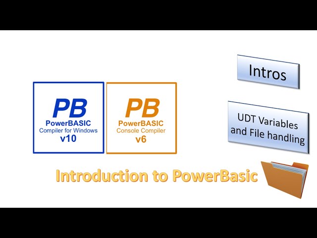 Introduction to programming with PowerBasic compilers - UserDefined Type arrays and FileHandling