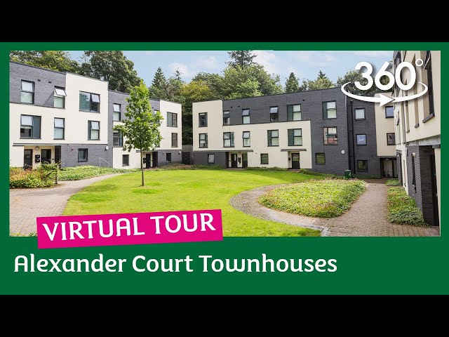 Alexander Court Townhouses 360° Virtual Tour - University of Stirling Accommodation