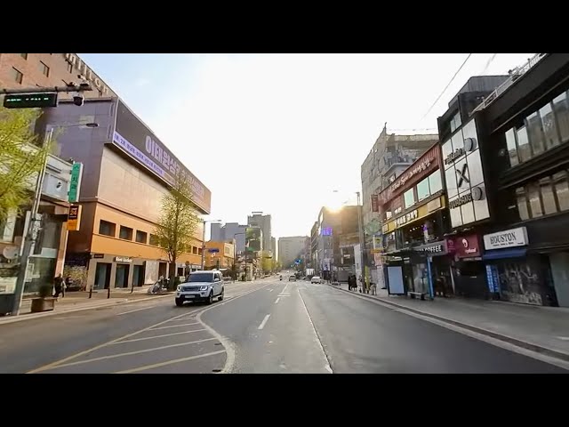 [4K-360-NOCUT] SEOUL MORNING DRIVE (SAMGAKJI-ITAEWON-BANPO_DAEKYO)